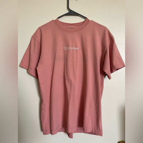 Uncivilized Peach Graphic Tee - Picture 2 of 4